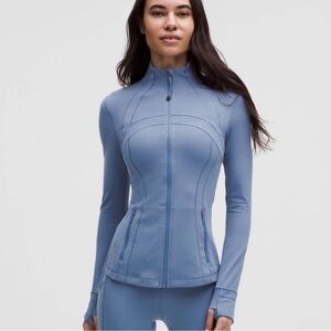 Lululemon Athletica Define Jacket Nulu Washed Denim